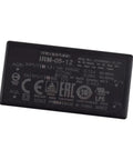 No Fuss Rock Solid Ac Dc Power Supply Module 5 Watt 12 Volt 0.42 Amp Universal Input Wide Temp Range, compact black converter image.
