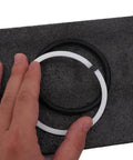 Close-up of free CH70 oil seal and pre-cut white O-ring included in 6 Piece Hydraulic Round Die Set For CH70 Punching Machine