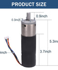 Nirakoka RV In Wall Slide Out Motor 236575 Replacement For Lippert Schwintek In Wall Slide System 12V dimensions shown