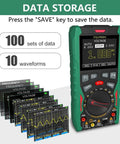 3 In 1 Handheld Oscilloscope Digital Multimeter And Signal Generator Portable Tool With 12 MHz Bandwidth And 50 MSa Per Second Sampling Rate