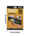 Windshield Crack Repair Kit for Cars, Quick Glass Fix Tool, packaged seven-piece set for auto glass visibility restoration