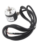 600 Pulses Per Revolution AB Duplex 6mm Shaft Incremental Rotary Encoder For Precise Position Feedback In Steel Cutting Robotics DIY Projects