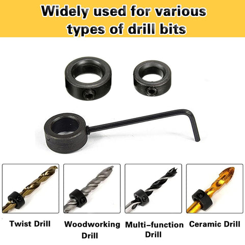 8 Pack 5/8 Inch Bore Solid Steel Shaft Collars With Zinc Plated Coating Built For The Jobsite And Heavy Duty Machinery Durable Shaft Clamps With Mixed 16mm And 12mm Sizes For Precise Drilling Fixtures