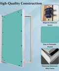 Pro Heavy Duty Drywall Access Door Built Like A Tank Aluminum Frame with paintable surface and aluminum alloy, showcasing high-quality construction.