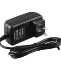 AC DC Adapter For Sewing Machines 6V Power Supply With 1.2M Cord, black adapter with plug visible, FCC certified marking