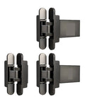 Heavy Duty Hydraulic Concealed Door Hinge Featuring Buttery Smooth Silent Auto Closing Built For Wooden Doors And Offices Precision 3D Adjustable Cross Bracket.