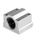 Linear Motion Bearing Slides For CNC And 3D Printer Parts, Ball Bearing Rails SCS6UU To SCS20UU And SCS8LUU To SCS13LUU, Top Notch Precision Machining Tools, Smooth Accurate Linear Guide Rails, aluminum SCS bearing block