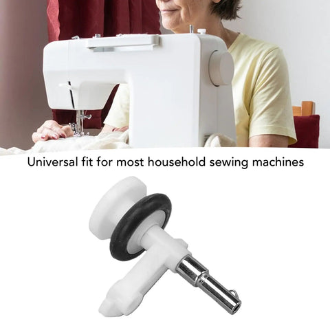 Universal Bobbin Winder Assembly Replacement For Domestic Sewing Machines Fits Over 5000 Models Efficient Thread Spindle Roller Durable Plastic And Steel Construction KA0555000 on sewing machine