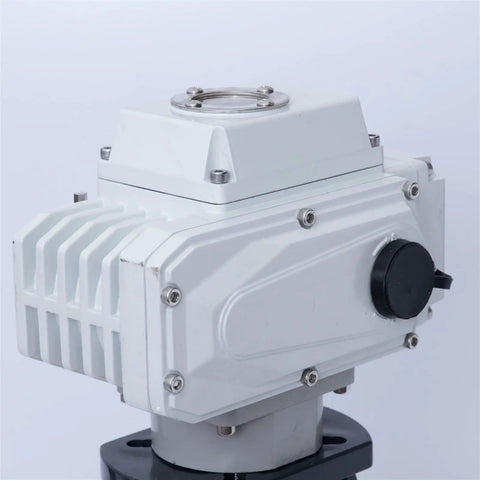 Motorized UPVC Wafer Electric Valve DN40-DN300 12V 1 Piece Pneumatic Style Flow Control for Water and Liquid, Steam, Gas, Oil Systems, Easy Install, Durable and Reliable with Smooth Operation