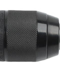 2-13mm Drill Chuck With Quick Change 1/2-20UNF Thread No Key in black carbon steel body with textured grip close-up view