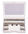 T1.6AL250V 5x20mm Slow Blow Glass Fuses Time Delay 1.6A 250V Pack Of 20 For Electronics And Home Projects Glass Tube Construction High Quality Replacement Fuses For Safe Circuit Protection. clear plastic case with 5x20mm glass fuses