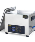15L Ultrasonic Cleaner With Heating And Dual Frequency Sweep For Jewelry Teeth Carburetors Labs And Auto Parts One Touch Easy Use, stainless steel with digital display.