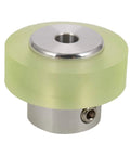 100mm Aluminum Polyurethane Encoder Wheel For Rotary Encoders Pro Grade Workhorse Industrial Measuring Wheel For Velocity