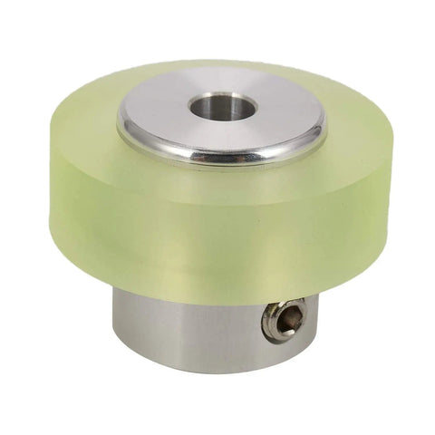 100mm Aluminum Polyurethane Encoder Wheel For Rotary Encoders Pro Grade Workhorse Industrial Measuring Wheel For Velocity