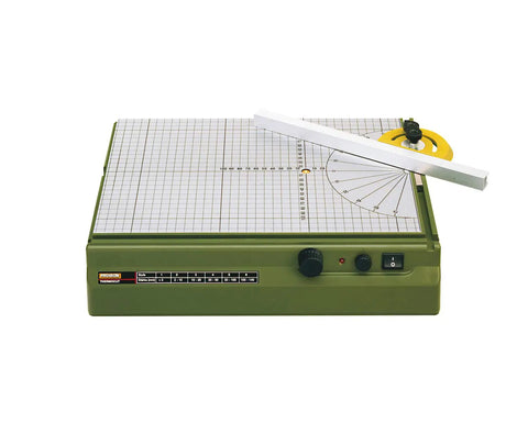 Thermocut 115E Auto CAD Hot Wire Foam Cutter With Large Table For Precise Styrofoam Crafting, showing table and controls