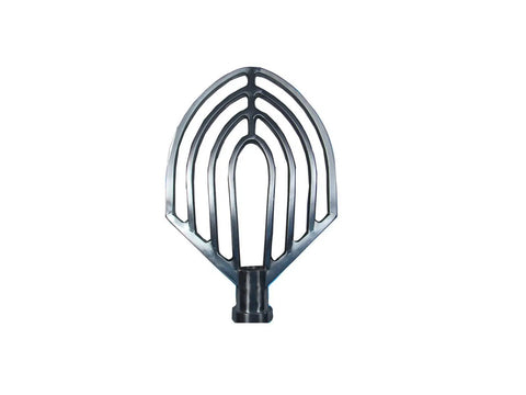 Flat Paddle B Style Attachment for 80 Quart Mixers Replacement for 24300 23620 60052 Durable Stainless Steel Mixer Accessory front view