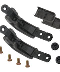 Rear Quarter Window Latch Lock Assembly For Toyota Tacoma 1995 To 2001 And Toyota T100 1994 To 1999 Gray 2 Pack with hardware