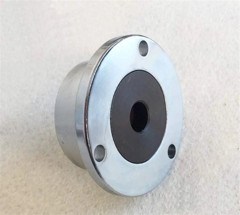 Pro Grade Universal Steel Ball Casters With Spring Damped Cushioning And Reliable Cattle Eye Base Quick Setup For Heavy Duty Cart Systems 19Mm Wide Rollers Handle Up To 70kg Smoothly round steel caster base for heavy-duty carts, features spring damped design.