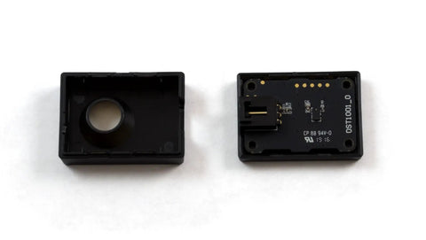 Slick Infrared Time Of Flight Distance Sensor Solid For Makers Delivering Tight Measurements Across Twenty To Sixty Five Millimeter Range With Fast Continuous Data Streams
