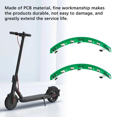 Two Pack Plug And Play Electric Scooter Hall Sensor Board For Hub Motors PCB Hall Effect Sensors Replacement Easy Install And Durable Drop In Compatible With M365 Electric Scooters with electric scooter.