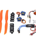Pro Grade RC Aircraft Accessories Kit With A2212 1400KV Brushless Motor, 30A ESC, SG90 Micro Servo, 8060 Propeller Set
