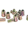 Assorted zinc alloy threaded fasteners for wood insert nuts, part of Socket Cap Screws Set M4 M5 M6 M8 M10 Zinc Alloy Threaded Fasteners