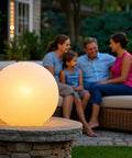 14 Inch LED Ball Light Cordless Rechargeable Globe Lamp With Remote 16 RGB Color Changing Dimmable Mood Light Waterproof Glow Orb