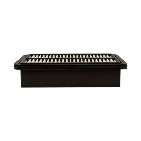 Side view of engine air filter replacement for Kia Seltos and 2024 Sonet, designed for 1.6L and 2.0L 2021-2022 models, 12,000 mile maintenance