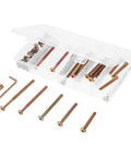 Heavy Duty M6 Hex Socket Head Cap Screws And Barrel Nuts Set For Furniture Fixing And Do It Yourself Projects, 49 Pieces