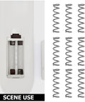 10 Pack High Tensile Stainless Steel Compression Springs Assortment Kit Perfect For DIY Mechanical Mods, Small Hardware Repairs, And Precision Shock Absorption Tasks That Actually Hold Up On Your Next Build Project. 10 stainless steel springs in device use