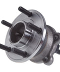 Rear Wheel Hub And Bearing Assembly For 2013-2018 Ford C-Max And 2015-2019 Lincoln MKC FWD Without Active Park Assist OE Quality CV6Z-1104-F HA590476 Easy Install And Long Lasting Bearings viewed from angle showing bolts