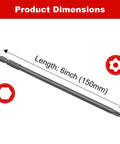 Top Shelf Eight Piece Long Torx Security Screwdriver Bits Set Built Tough With S2 Steel Blades, 6 inch length.