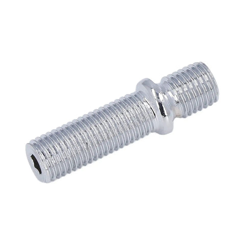 Ultimate 20-Piece Wheel Conversion Stud Kit With 50mm Length And Extended Shank For European Rides To Spice Up Your Custom Setup And Ensure Super Secure Mounting On Aftermarket Wheels, chrome steel threaded stud