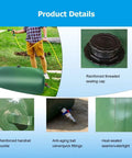 Product details of Foldable Portable Water Storage Bladder Tank 946L 250 Gallon Large Capacity showing reinforced and durable features