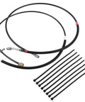 Ultimate Fuel Line Kit For Chevy Gmc 4.3L 5.0L 5.7L 7.4L C/K 1500/2500 Trucks 88-96 Total TBI Supply Return Hose Upgrade Complete Set fuel lines and zip ties