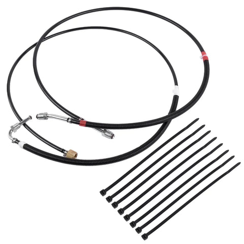 Ultimate Fuel Line Kit For Chevy Gmc 4.3L 5.0L 5.7L 7.4L C/K 1500/2500 Trucks 88-96 Total TBI Supply Return Hose Upgrade Complete Set fuel lines and zip ties