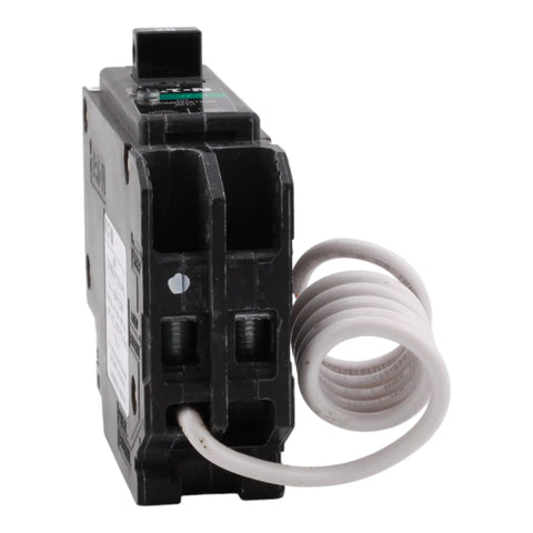 20 Amp Arc Fault Breaker Single Pole AFCI For 120V Home Wiring With Pigtail Neutral UL Listed Pro Grade Fire Hazard Protection Through Direct Arc Detection And Low Current Arcs Down To 5 Amps, side view