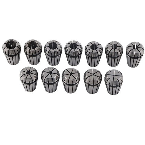 Beefy High Load ER16 Collet Chuck Set for CNC Engraving and Milling Machines 12 Piece Spring Kit Precision Router Accessories Durable Explosion Proof Performance