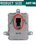Direct Fit D3S D3R Xenon Headlight Ballast for Cadillac XTS CTS Range Rover Kia Sorento Volvo C30 C70, size shown as 3.70 inches