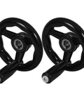 Heavy Duty Bakelite Hand Wheels Set For Milling Machines And Machine Tools Black Rotary Handwheel With Insulation