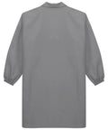 Back view of Premium Unisex Workwear Lab Coat Featuring Hella Tough Cotton Polyester Build For V Neck Button Front Closure And Ample Storage Pockets.