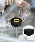 Sturdy 360 Degree Electric Silent Rotating Display Stand For Jewelry Watches And Glass Cups with gold ring showcased.