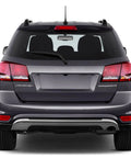 Back view of Dodge Journey with 8 Inch Rubber Antenna Mast Replacement With Copper Coil For Dodge Journey 2010 2020