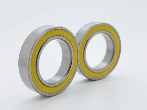Hybrid Ceramic Bicycle Bearing 6804 20x32x7mm 2RS Rubber Sealed Abec-3 Si3N4 Balls 2 Pack For MTB And Road Hubs