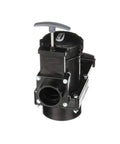 San Tee Double Rotating RV Waste Valve Kit For Mess Free Draining Of Gray And Black Water Great For Campers And Trailers 3 Inch Hub