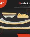 Engine Timing Chain Kit With VVT Sprocket guide rail for Honda and Acura 2.4L engines, CR-V 2010-2011, Civic 2012-2015
