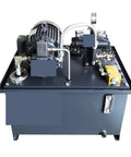 Rock Solid Heavy Duty Hydraulic Pump Motor Station Plug And Play Industrial Power Unit Component offering smooth 0.75 to 30 kw performance view from above.