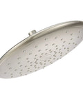 Spectra Plus 11 Inch Rain Shower Head With 2.5 GPM Flow Polished Nickel Finish Drenching Rain Spray Easy Clean Nozzles