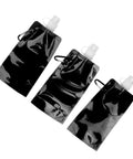 Collapsible 700ml PE soft flask for outdoor travel camping hiking eco friendly hydration on the go blue flexible lightweight bottle