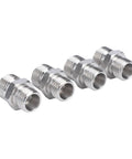 Hydraulic Fitting Adapter M14 To M16 Thread Connector For Mini Excavator Ensures Seamless Secure Connection Hydraulic Repair Work carbon steel